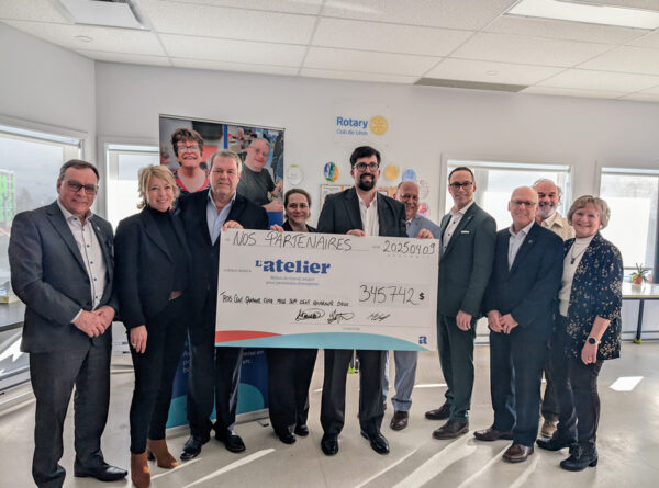 345 742 $ pour des changements majeurs à l’Atelier : une première phase inaugurée