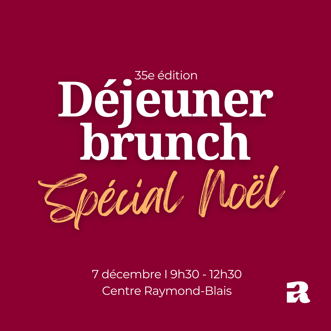 35e édition du Déjeuner communautaire – Spécial Noël !
